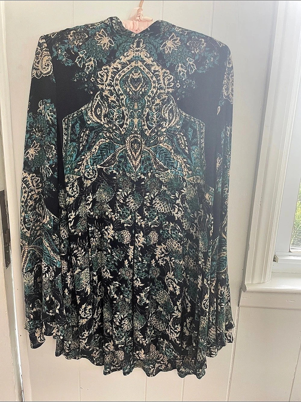 Free People Magic Mystery Tunic Dress Floral Mini Dress